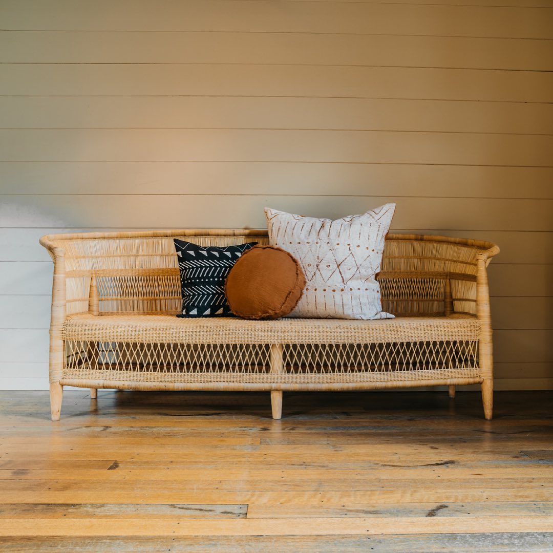 Matika Linen Rust Cushion Cover