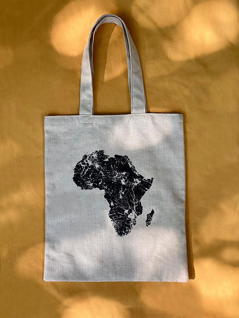 Africa Tote Bag (Limited Edition) - Handmade African tote bag.
