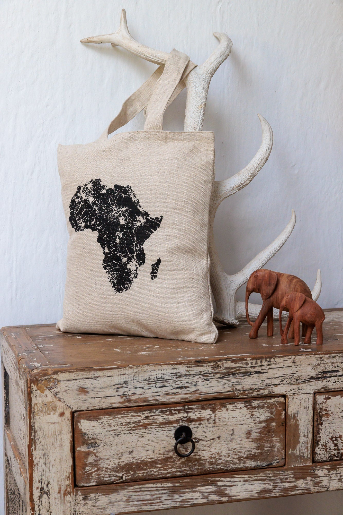 Africa Tote Bag (Limited Edition) - The perfect tote bag with an African print bag.