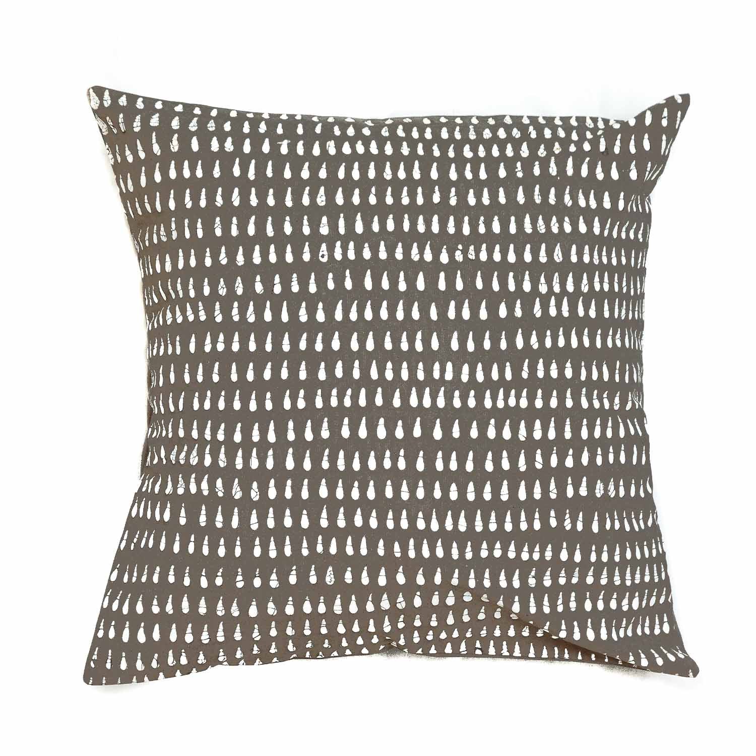 Brighten your neutral space with our French grey cushion covers in a bohemian pattern.