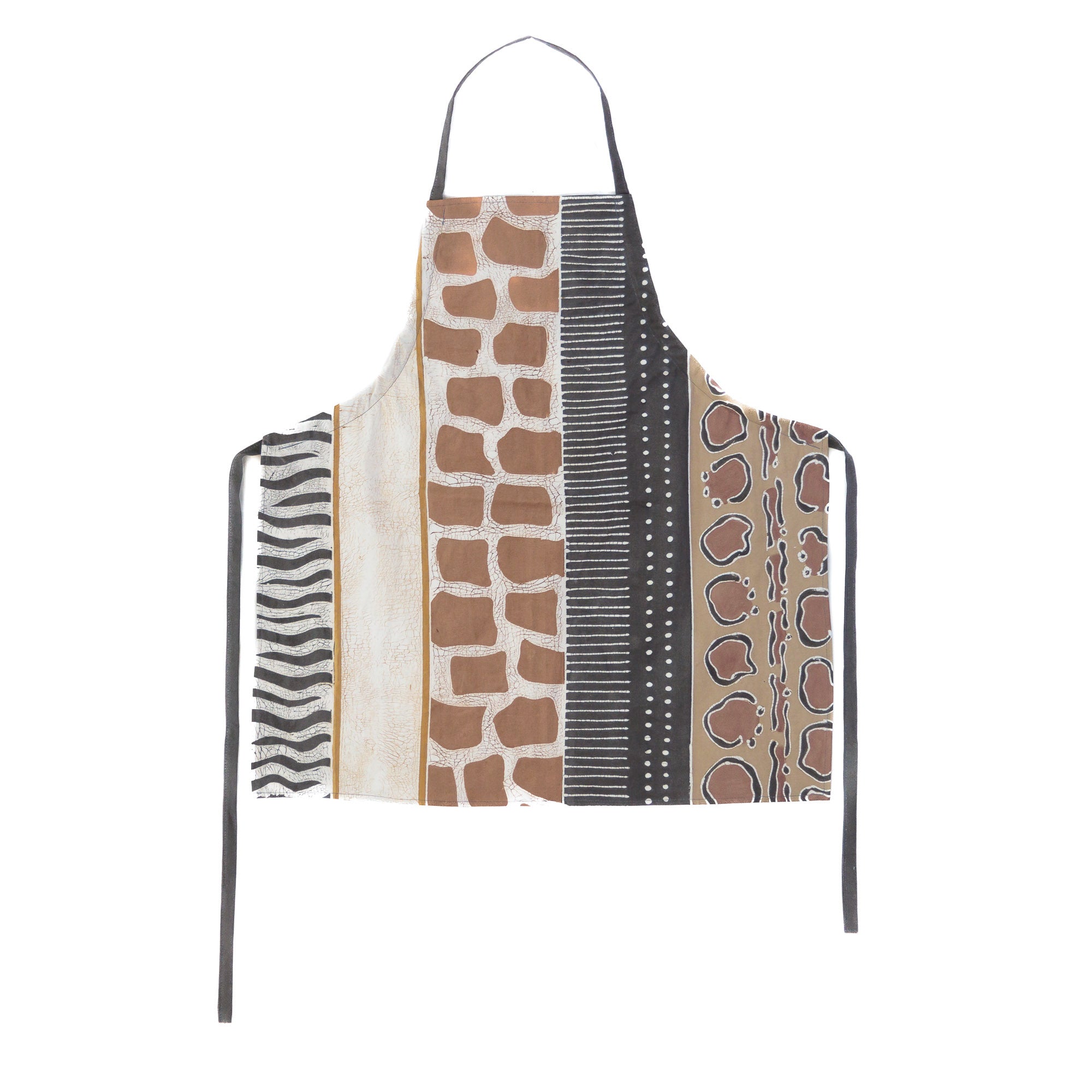 Adjustable multiprint animal pattern apron for your kitchen.